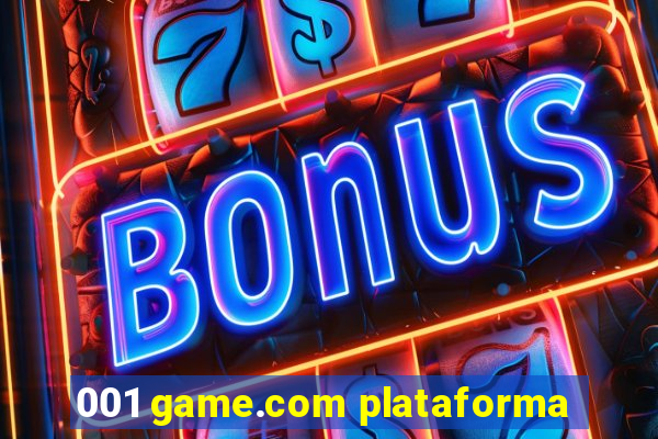 001 game.com plataforma